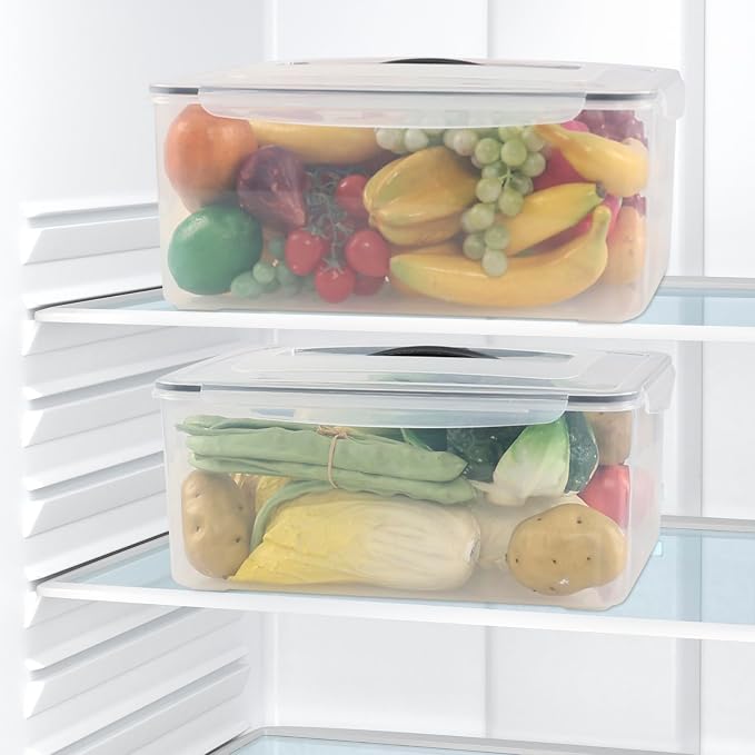 4-Pack 14.5 L Food Sealed Storage Container, Plastic Boxes - Image 6