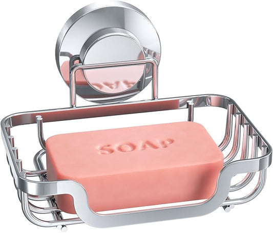 TAILI Soap Holder Bar Dish Suction Cup, Bar Shampoo Rack by TAILI