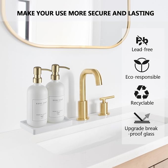 Thick Glass Soap Dispenser - Image 3