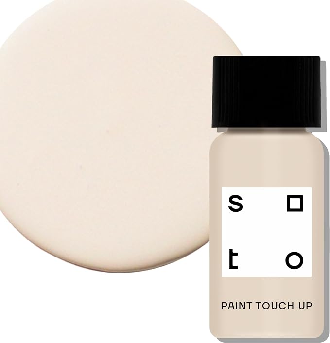 soto Off-White Paint Touch Up, Matte Finish — 10 Milliliters of Scratch Repair by soto