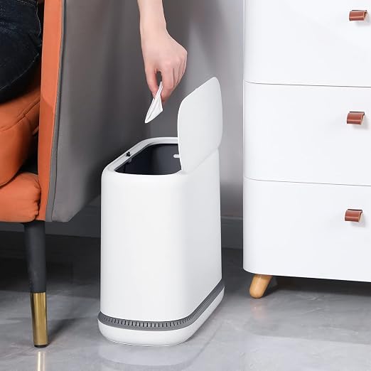 JOYBOS Adsorption Bathroom Trash Can, Bedroom Garbage Can by JOYBOS