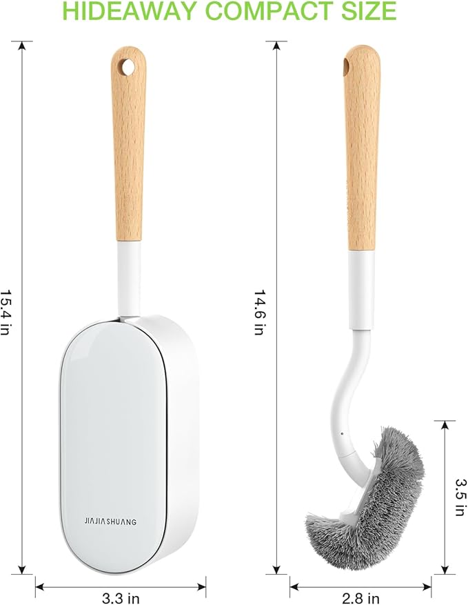 Bamboo Toilet Brush Set, 2 Pack - Image 8