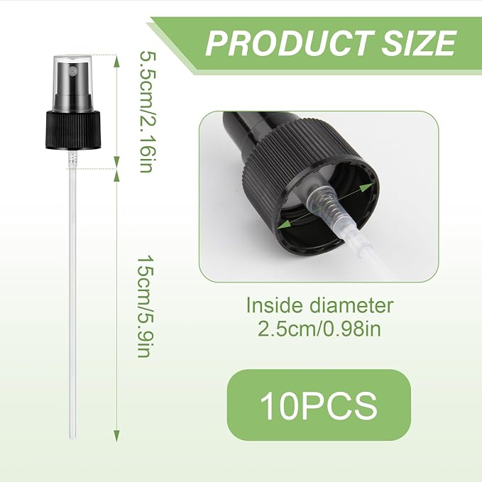8Pcs Spray Nozzle for Bottles, Durabble Easy-to-use Spray Can nozzles, Spray - Image 2