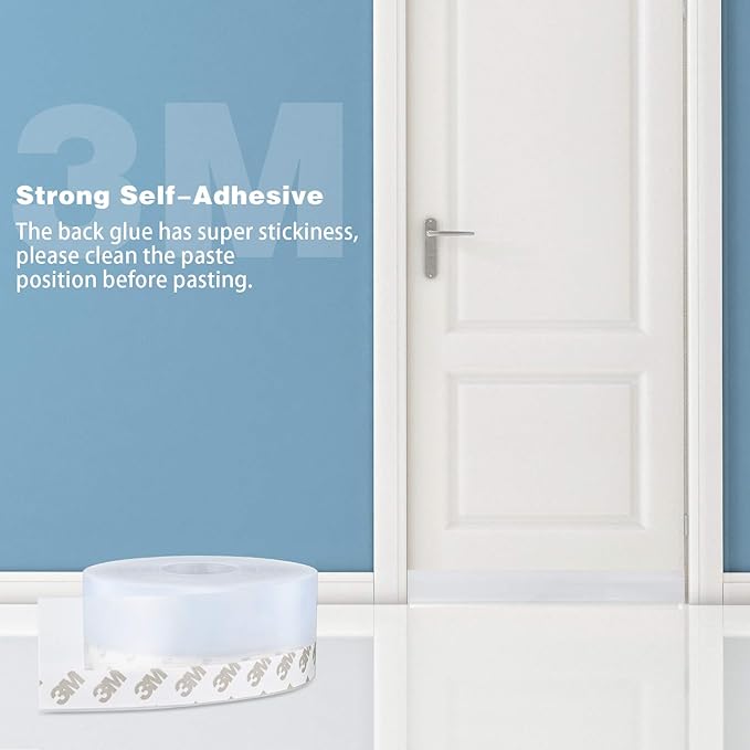 26 Feet Silicone Seal Strip, Transparent, 60MM - Image 6