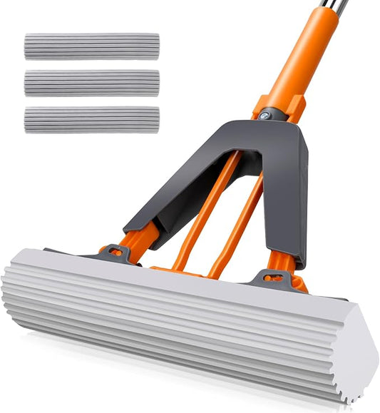 Sponge Mop, Masthome PVA Squeeze Mop by Masthome