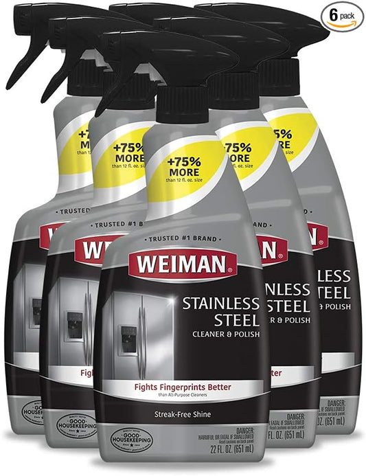 Weiman Stainless Steel Cleaner and Polish by Weiman