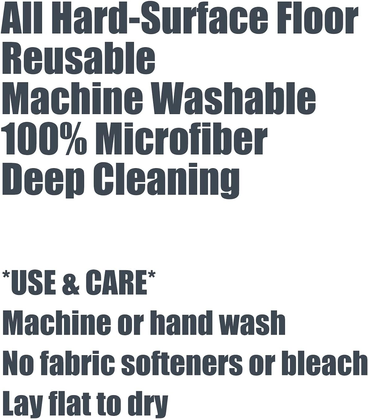 homsis 7 Pack Mop Replace Head for 2-Tank Spin Mop Compatible with Ocedar Rinse Clean - Mop Refills Made of Microfiber, Deep Cleaning Machine Washable and Easy-to-Replace