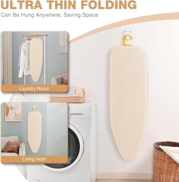 APEXCHASER Tabletop Ironing Board, Folding Legs Iron Board - Image 7