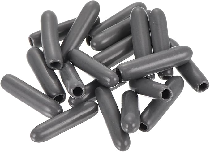 uxcell 20pcs Rubber End Caps 2mm ID Vinyl PVC Round Tube Bolt Cap Cover Screw - Image 4