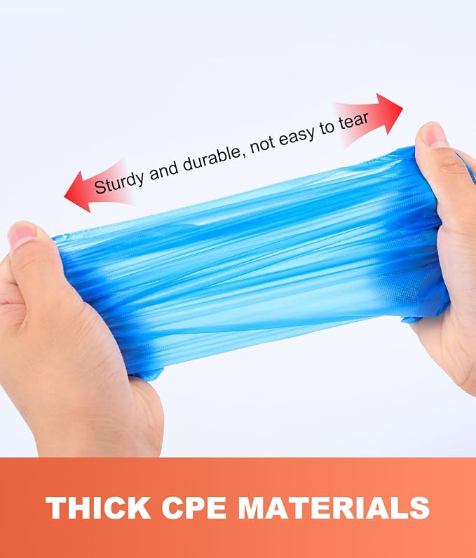 Shoe Covers Disposable – 140 Pack, Roll-Pack CPE Boot Covers, Waterproof - Image 6