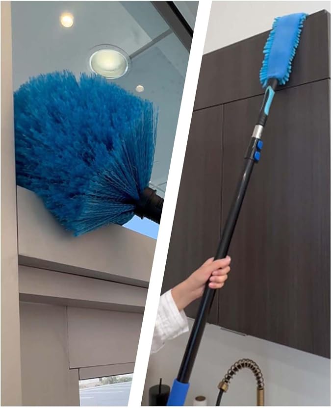 20 Feet High Ceilings Baseboard Wall Cleaner Mop - Image 8