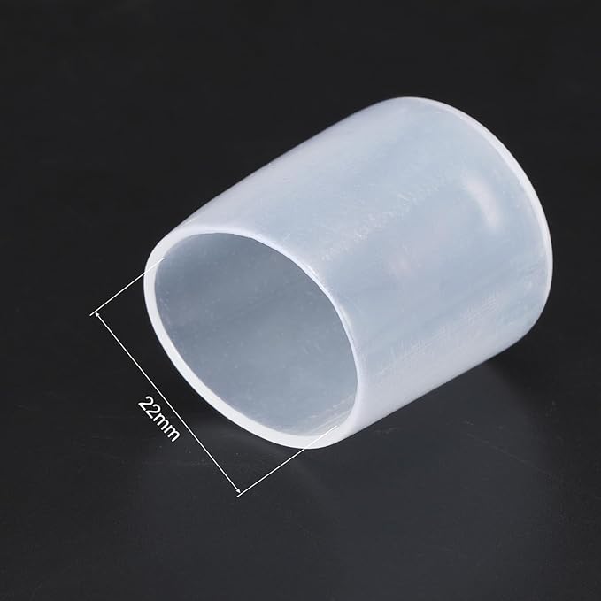 uxcell 20pcs Rubber End Caps 22mm ID Vinyl PVC Round Tube Bolt Cap Cover Screw - Image 3