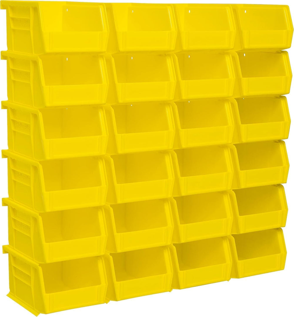 Akro-Mils 30210 AkroBins Plastic Storage Bins, Space-Saving Stackable Bins