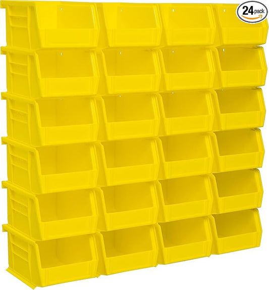 Akro-Mils 30210 AkroBins Plastic Storage Bins, Space-Saving Stackable Bins by Akro-Mils
