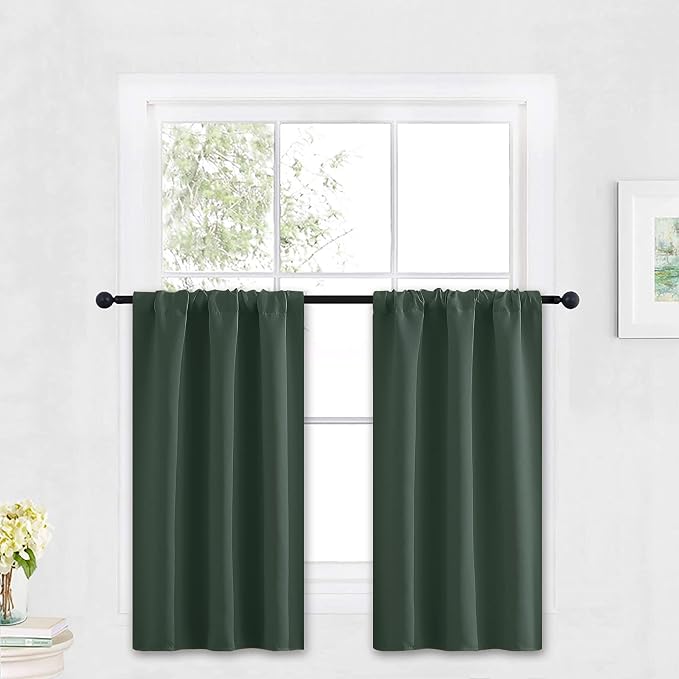 RYB HOME Bathroom Window Curtains by RYBHOME