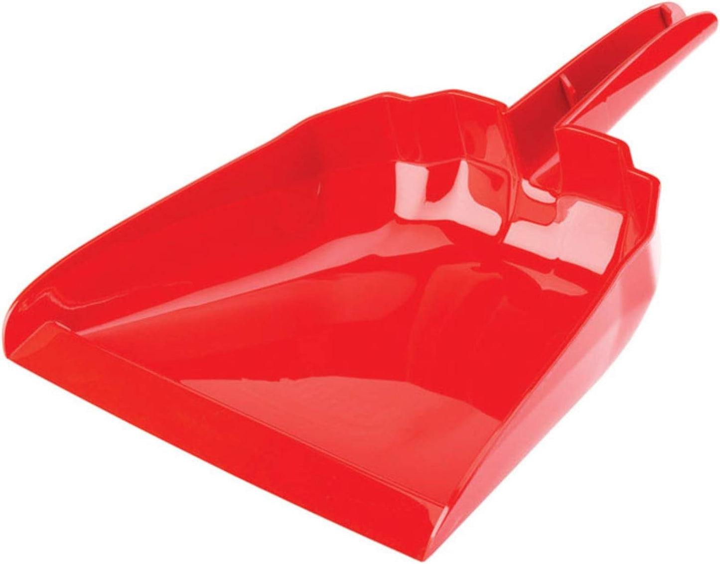 Libman Commercial 911 Dust Pan, Polypropylene, 13" Wide, Red (Pack of 6)