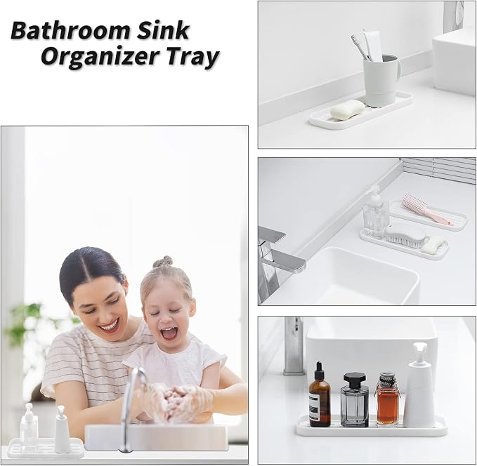 Silicone Kitchen Sink Organizer Tray - Image 4