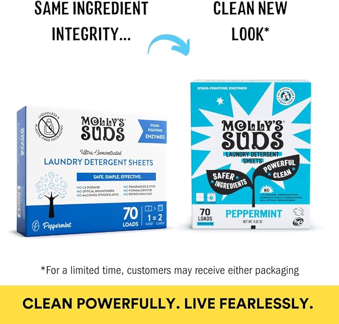 Molly’s Suds Laundry Detergent Sheets | Gentle on Sensitive Skin, Powerful - Image 2