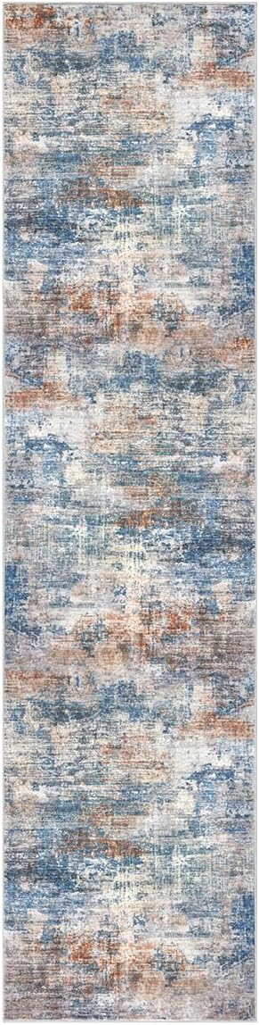 IOHOUZE Abstract Runner Rug 2x8 Ft Washable Runners - Image 9