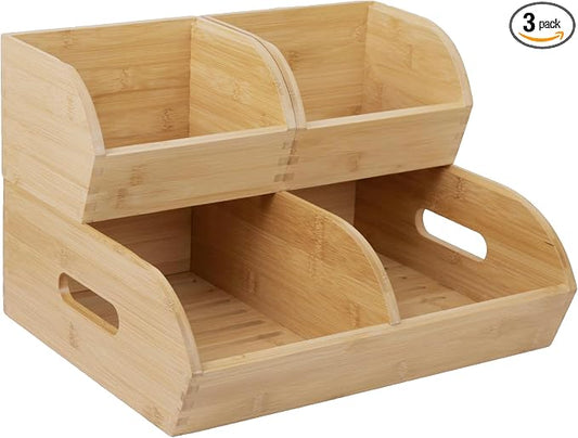 Potato and Onion Storage Bin for Pantry and Kitchen Counter by HomewareExpress