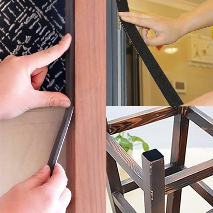 Foam Tape Weather Stripping Window Seal, Adhesive Closed Cell Weather Strip - Image 6