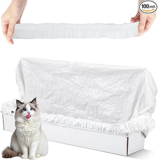 Trash Bags for Popur X5 Litter Box – Thickened, Leakproof Design, 7-Day Odor by Litterliners