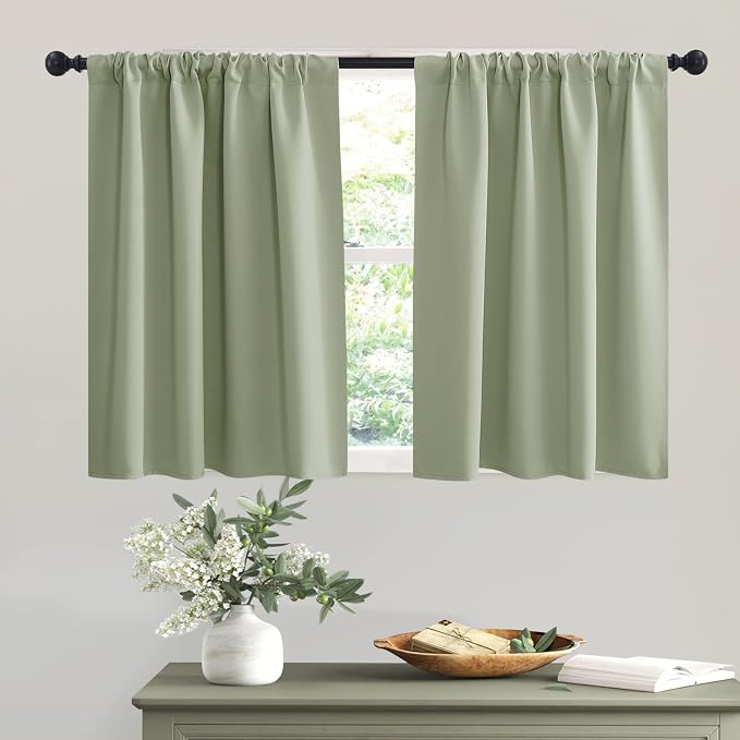 RYB HOME Blackout Curtains for RV Camper Windows, Privacy Thermal Insulating by RYBHOME