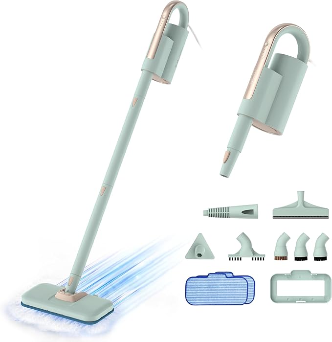 Newbealer Steam Mop & Detachable Handheld Cleaner, 250ml 1200W Powerful Floor by Newbealer
