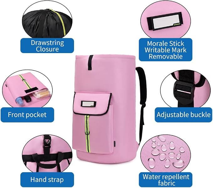 laundry bag backpack, extra-large heavy duty laundry bags, laundry backpack - Image 2