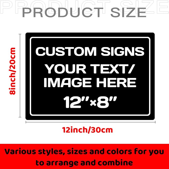Personalized Aluminum Weatherproof Metal Sign - Image 2