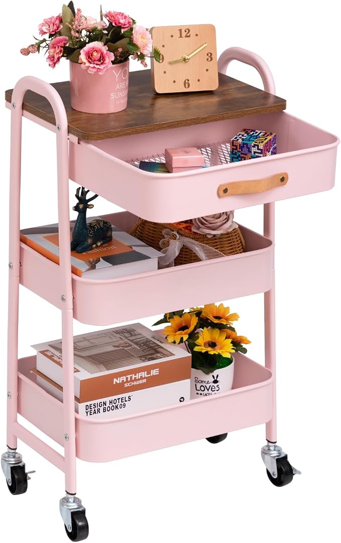 AGTEK Makeup Organizer Cart by AGTEK