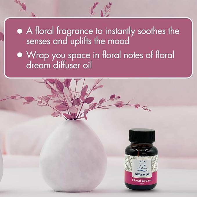 G's Breeze Floral Dream Diffuser Oil Refill - Image 5