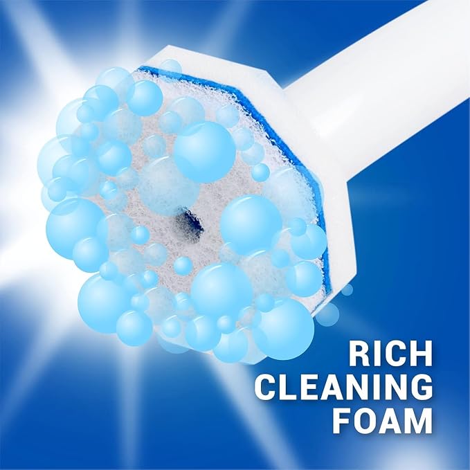 80 Pcs Toilet Wand Refills, Disposable Toilet Brush, Disposable Toilet Bowl - Image 2