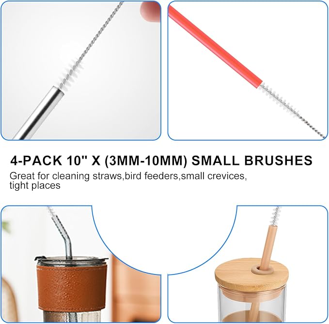 8 Pack Straw Brush Cleaner - Image 5