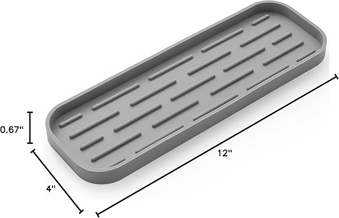 Silicone Kitchen Sink Organizer Tray - Image 10
