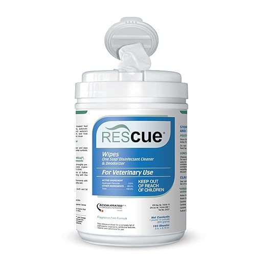 REScue One-Step Disinfectant Cleaner & Deodorizer Wipes by REScue