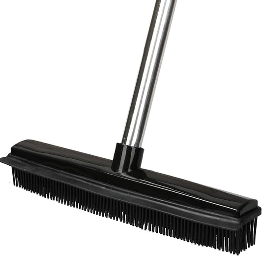 Pet Hair Rubber Broom Floor Brush by GLOYY