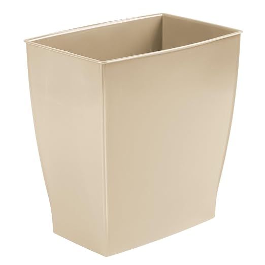 iDesign Small Bathroom Trash Can, Made in USA by iDesign