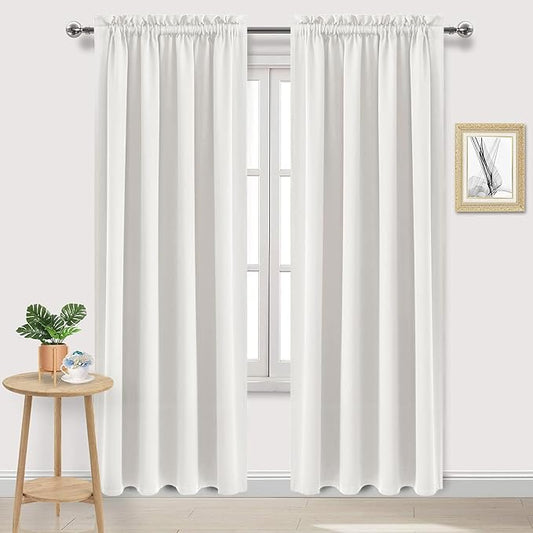 DWCN Blackout Curtains Thermal Insulated, Energy Saving & Noise Reducing by DWCN