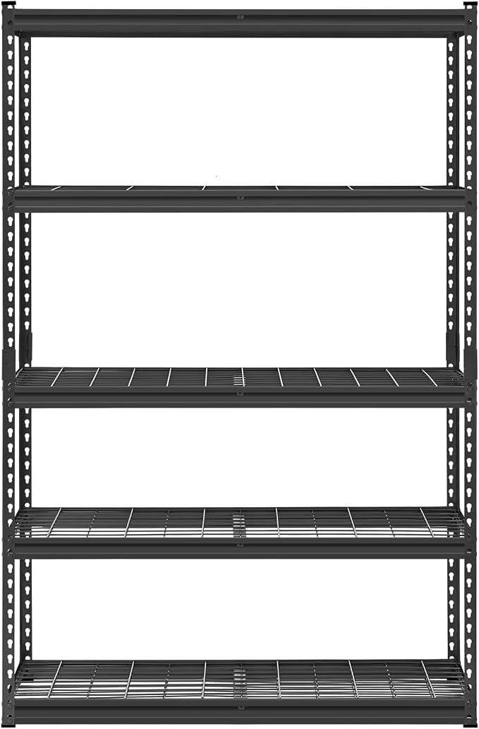 VEVOR Storage Shelves, 2500 lbs, 5 Tier Heavy Duty Garage Shelving, - Image 9