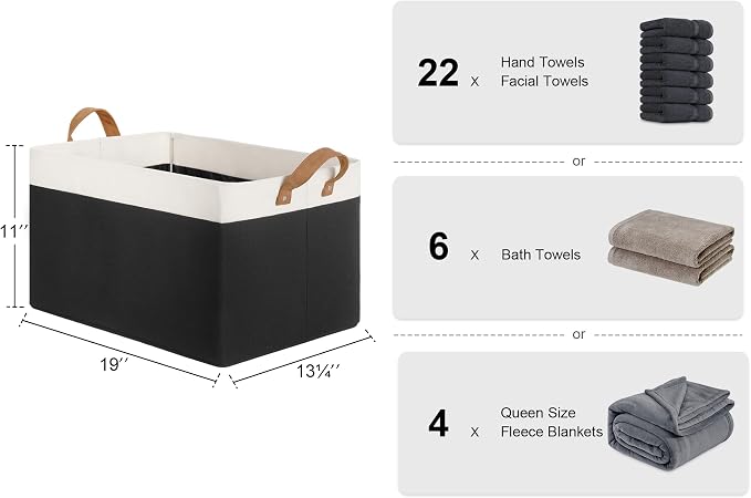 StorageWorks Storage Bins, Fabric Storage Bins - Image 2
