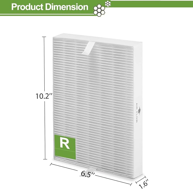 Smilyan 6 Pack Hpa300 HEPA Replacement Filter R - Image 4
