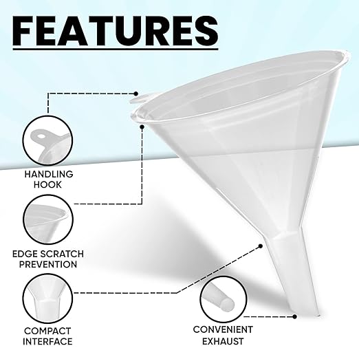 Funnel Set - Durable, Food-Grade Plastic funnels - Image 3