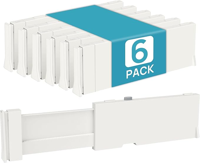 Vtopmart 6 Pack Drawer Dividers by Vtopmart