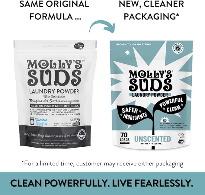 Molly's Suds Original Laundry Detergent Powder | Clean Laundry Detergent Powder - Image 2