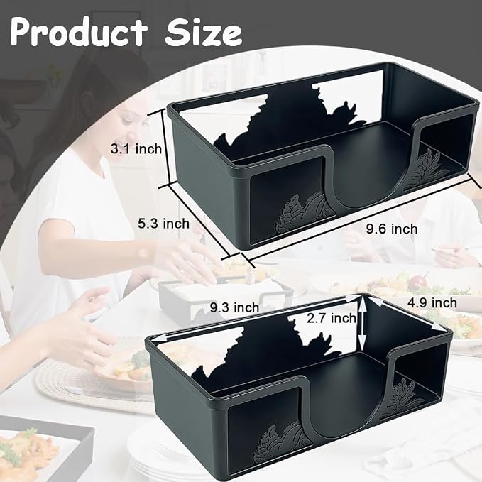 Metal Napkin Holder for Bathroom and Kitchen - Image 3