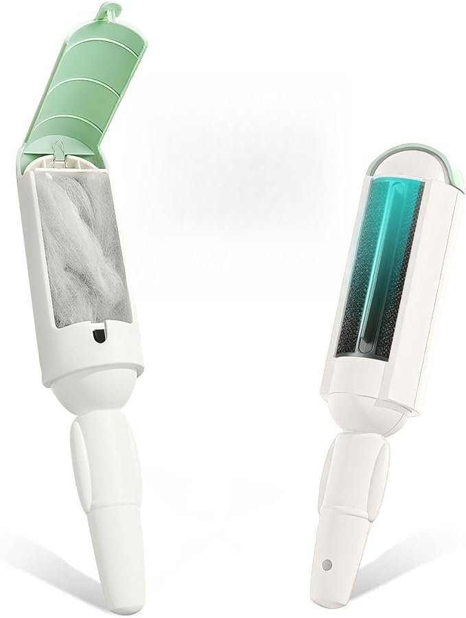 PAKEWAY 2 Pack Pet Hair Removal Tool, Reusable Dog & Cat Fur Remover by PAKEWAY