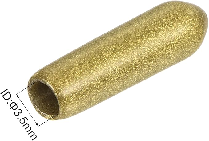 uxcell 20pcs Rubber End Caps 3.5mm ID Vinyl Round Tube Bolt Cap Cover Thread - Image 3