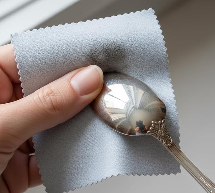50 Pieces Jewelry Cleaning Cloths Polishing Cloths Sterling Silver, Sterling - Image 3