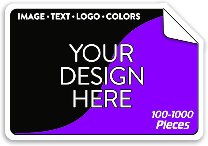 5-1000 Custom Vinyl Stickers by DayStarCustomDesigns
